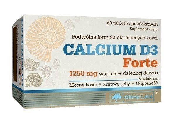Препарат для укрепления костей Olimp Calcium D3 Forte, 60 шт