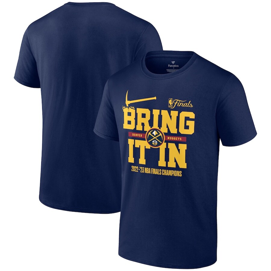 

Футболка с коротким рукавом Fanatics Branded Denver Nuggets, нави