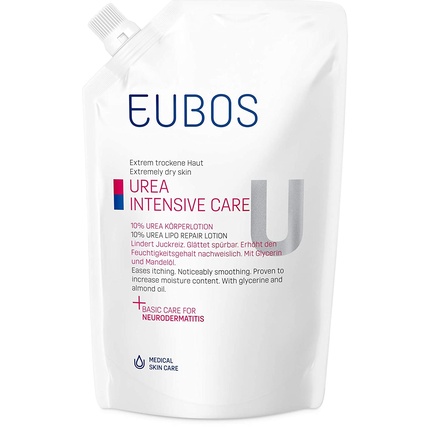 Eubos 10% Urea Body Lotion Refill Bag 400ml - Крем для специального ухода за сухой кожей