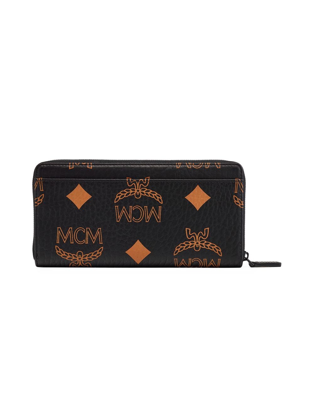 

Большой кошелек Aren Maxi Visetos с монограммой MCM, черный