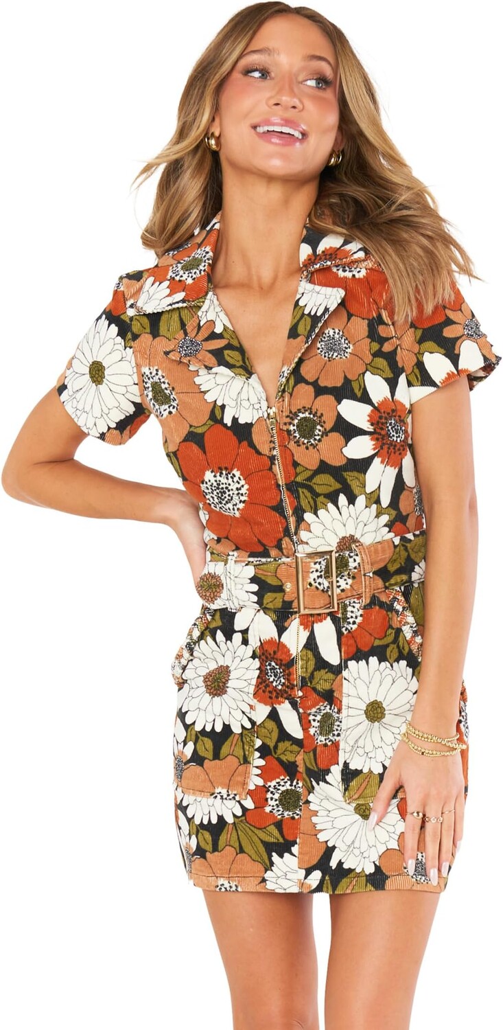 

Платье преступника Show Me Your Mumu, цвет Hutton Floral Corduroy