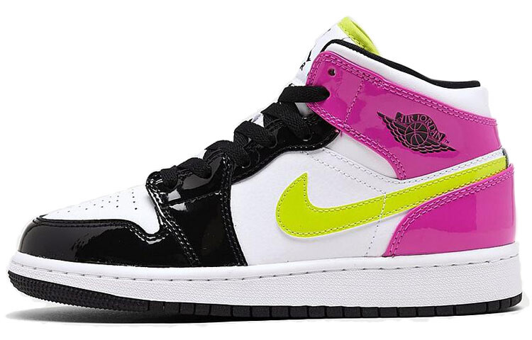 

Nike Air Jordan 1 Женские винтажные баскетбольные кроссовки из лакированной кожи
