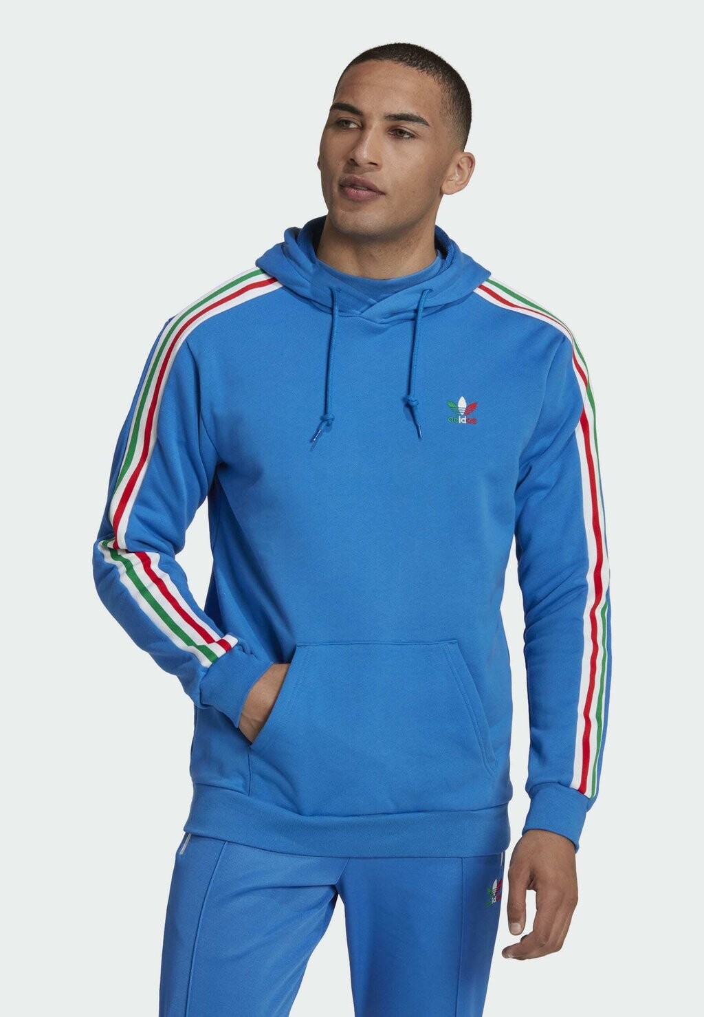 

Толстовка Stripes adidas Originals, синий