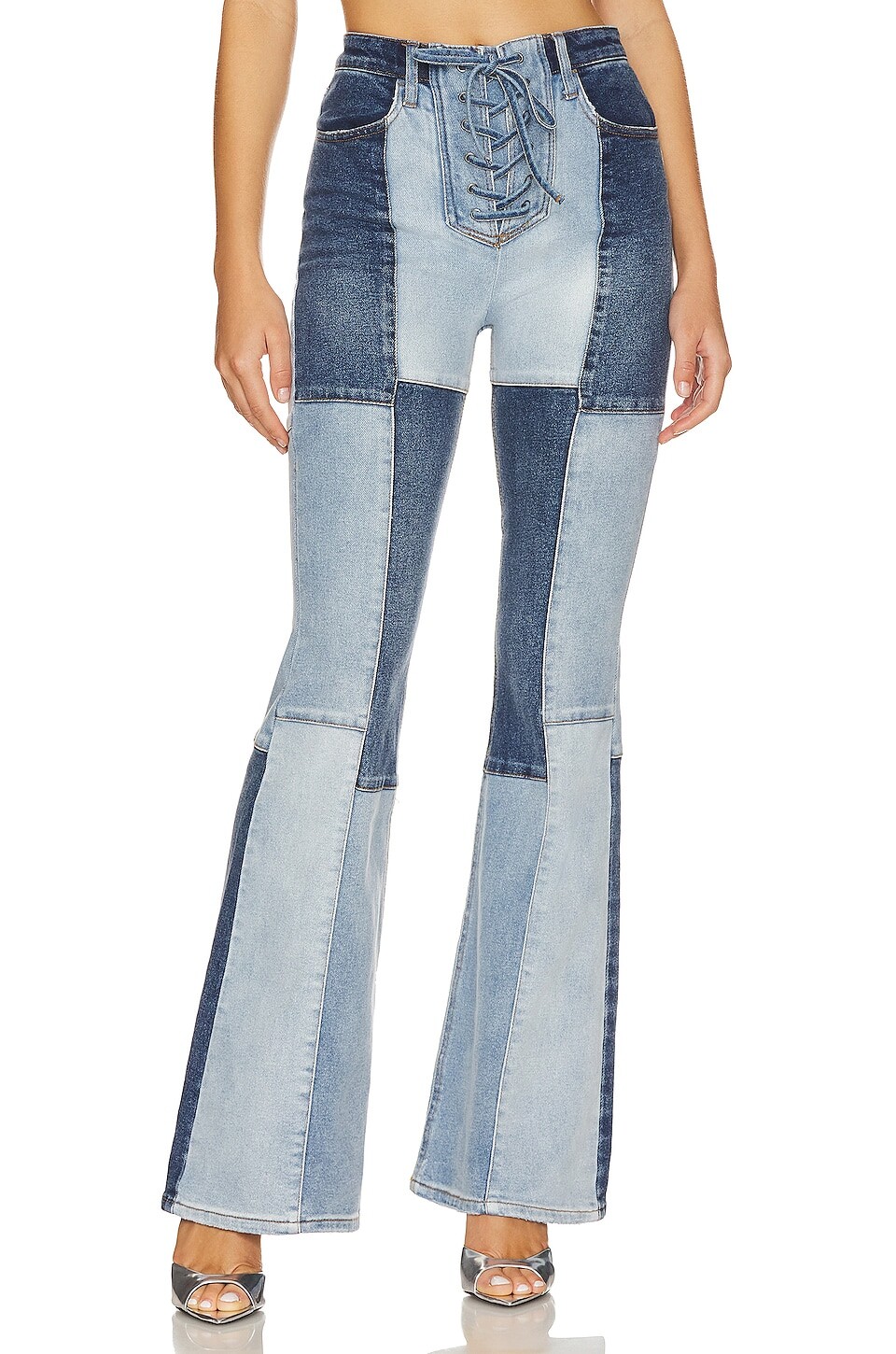 

Брюки AFRM x REVOLVE Astrid, цвет Vintage Blue Wash