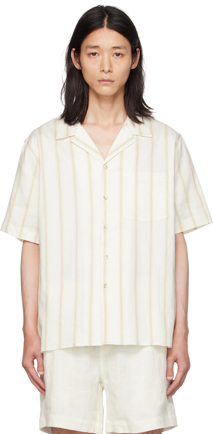 

Off-White рубашка с лагерным воротником COMMAS