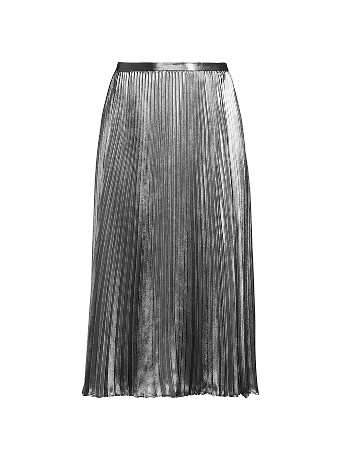 

Плиссированная юбка Kennedy Lamé Ungaro, цвет silver