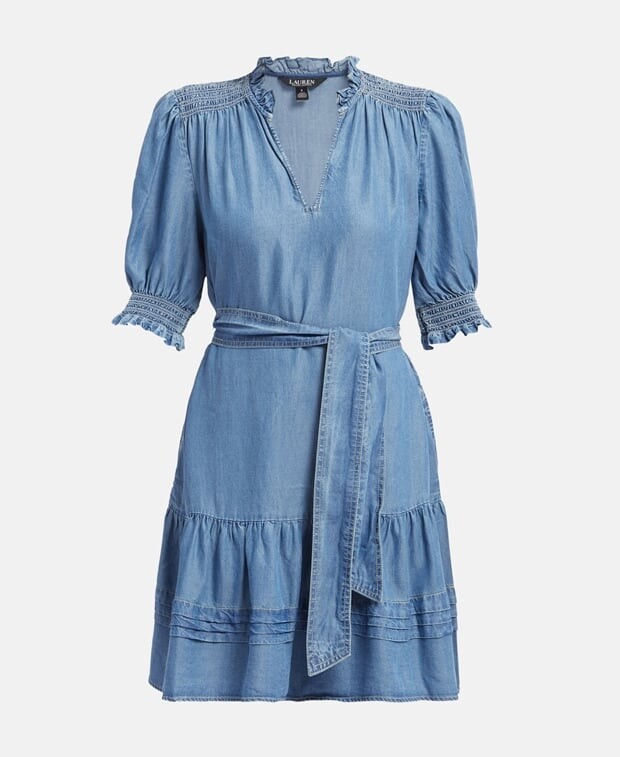 

Джинсовое платье Lauren Ralph Lauren, синий