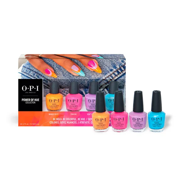 

Мини-лаки для ногтей Pack Nail Lacquer Power Of Hue Opi, 1 UD