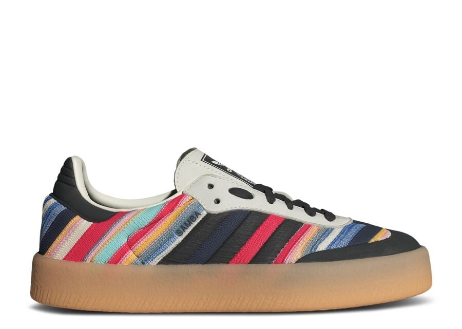 

Кроссовки adidas Kseniaschnaider X Wmns Sambae 'Black Multi-Color Gum', разноцветный