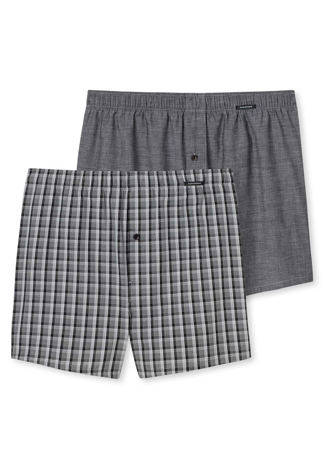 

Боксеры Schiesser Web-Boxershorts 2 шт, черный