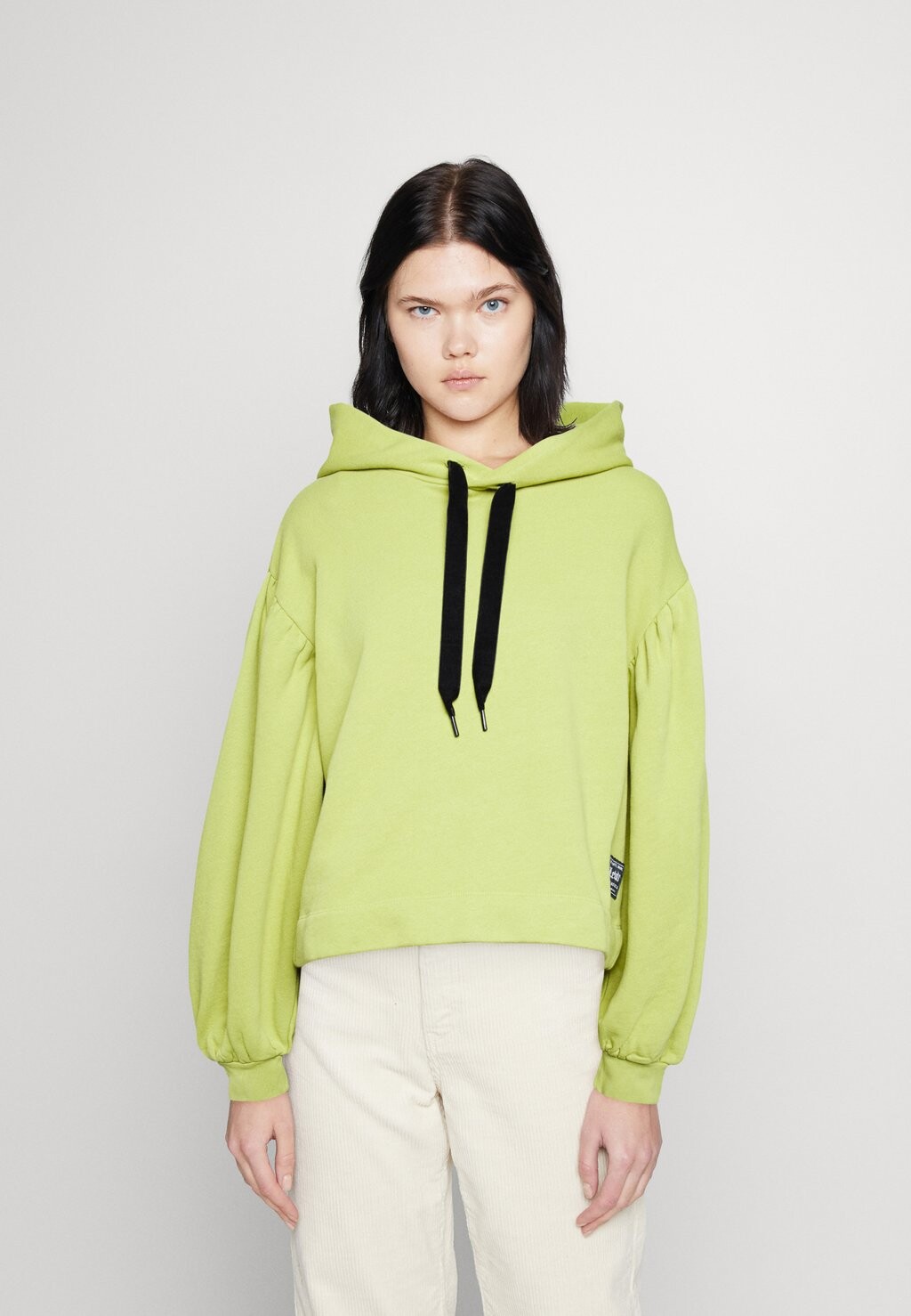 

Толстовка Levi's Akane Rusched Hoodie, мох, Желтый
