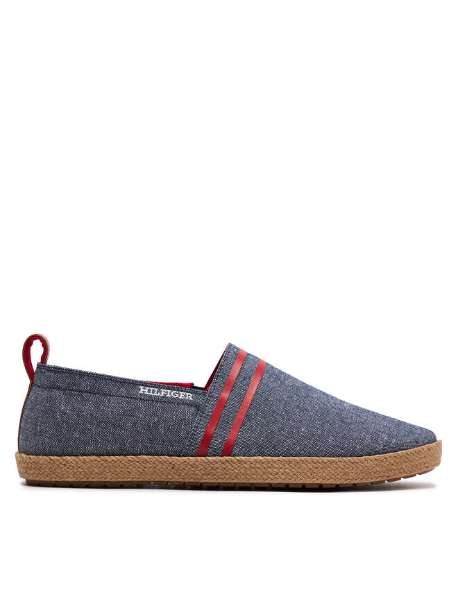 Эспадрильи Tommy Hilfiger Hilfiger Espadrille C Chambray, темно-синий