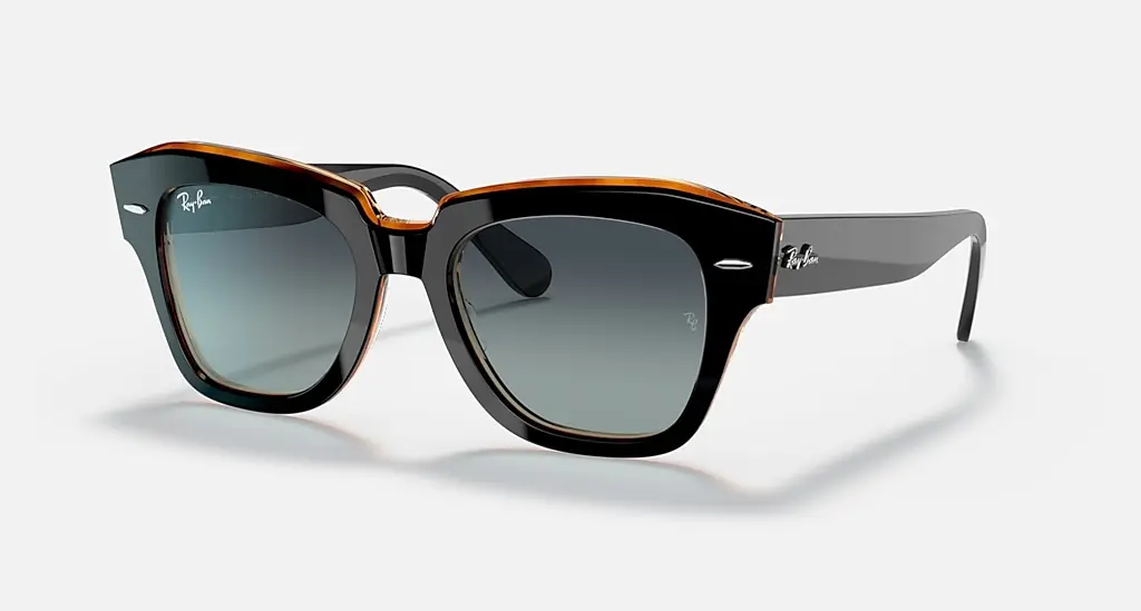 

Солнцезащитные очки Ray-Ban STATE STREET, серый/синий градиент