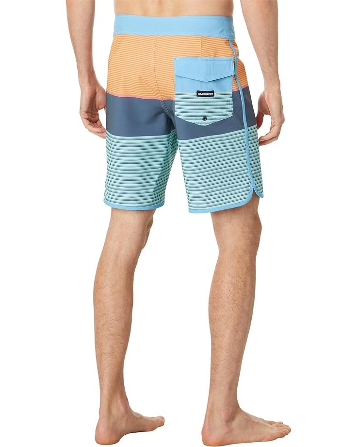 Шорты для плавания Quiksilver Surfsilk Tijuana 19 Boardshorts, цвет Pastel Turquoise шорты для плавания surfsilk panel 18 quiksilver цвет turquoise light green