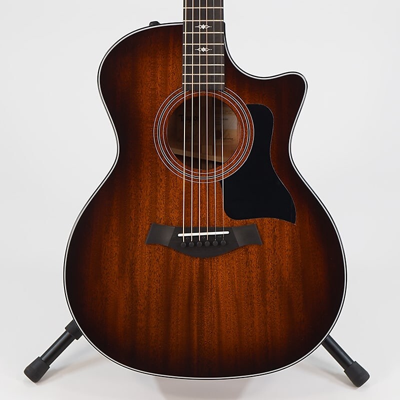 Акустическая гитара Taylor 300-Series 324ce Grand Auditorium Acoustic-Electric Guitar - Mahogany Top with Mahogany Back and Sides акустическая гитара takamine p3mc acoustic electric guitar cedar top sapele back and sides mahogany neck beautiful