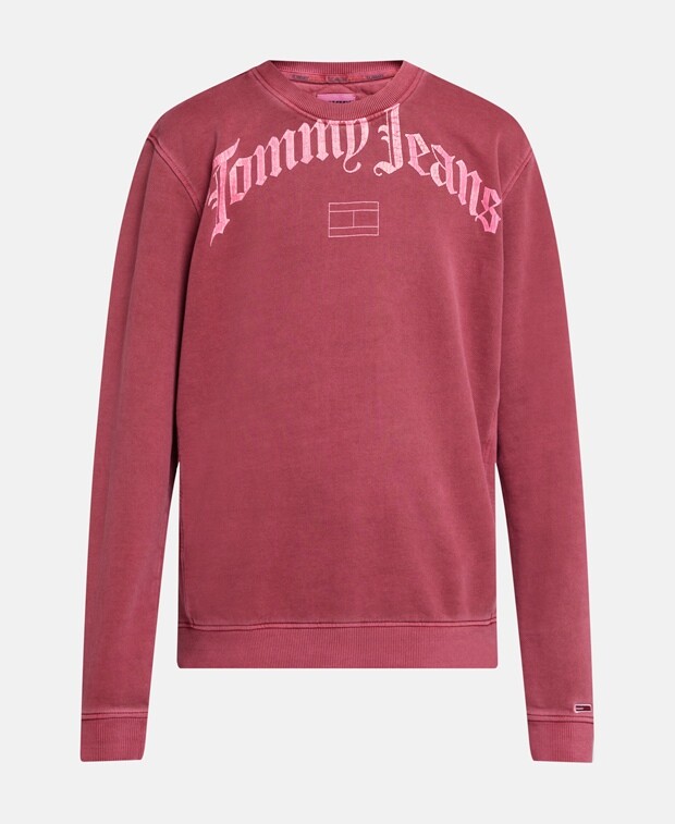

Толстовка Tommy Jeans, античный розовый