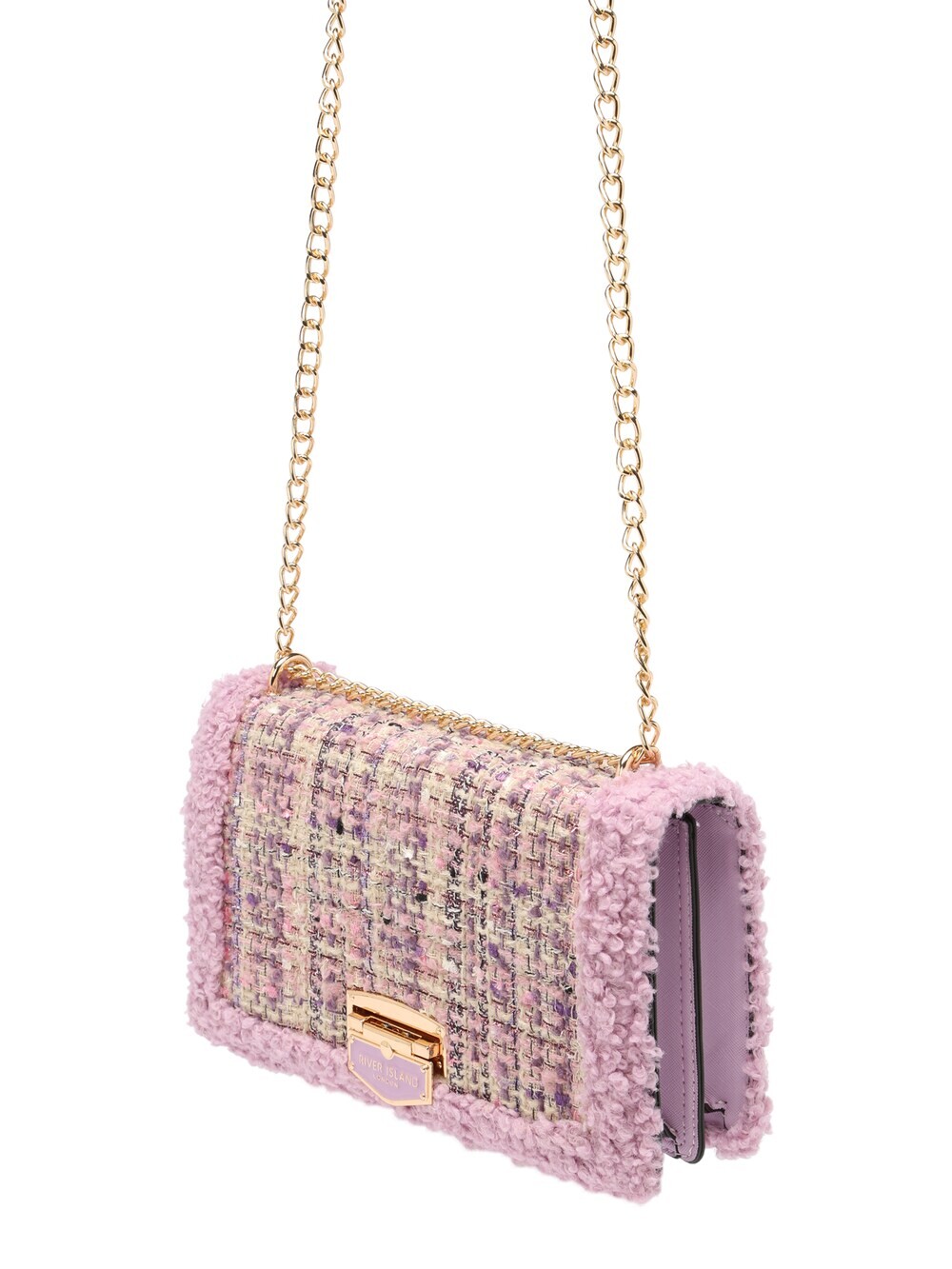 

Сумка через плечо River Island, светло-фиолетовый