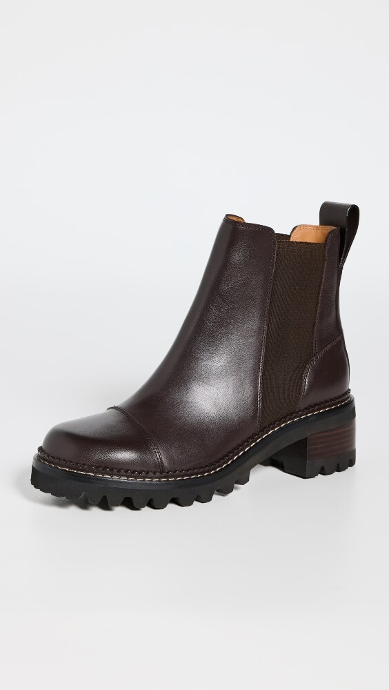 

Ботинки See by Chloe Mallory Booties, коричневый