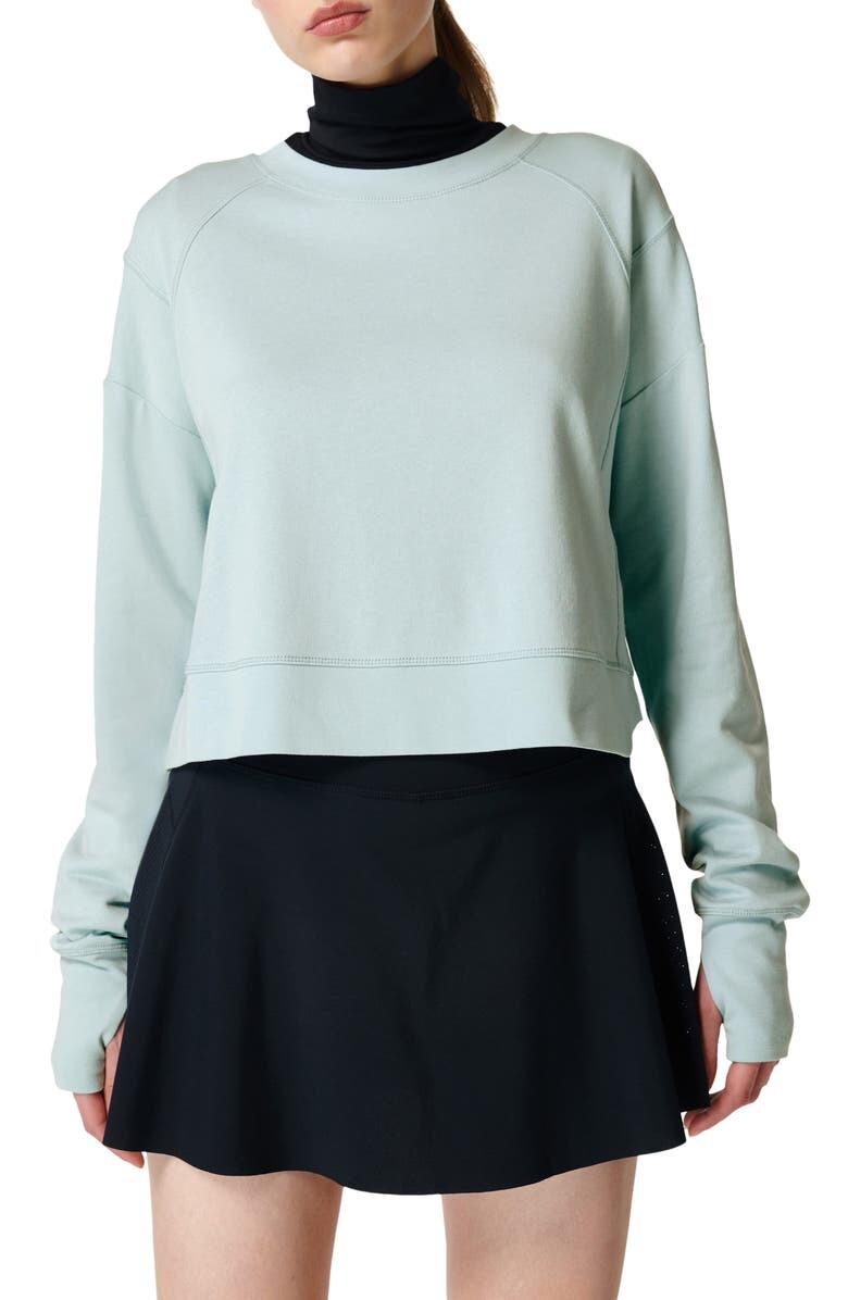 

Укороченная толстовка из хлопковой смеси After Class SWEATY BETTY
