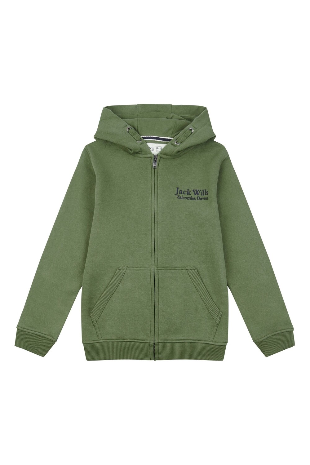 

Толстовка на молнии Pinebrook BB Natural Natural Jack Wills, зеленый