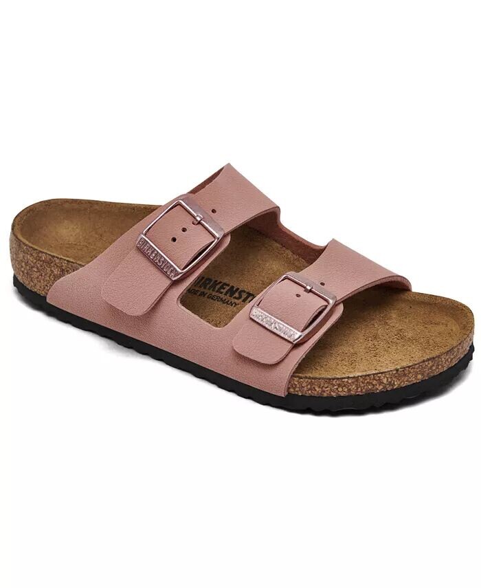 

Сандалии Little Girls Arizona Birkibuc от Finish Line Birkenstock, розовый