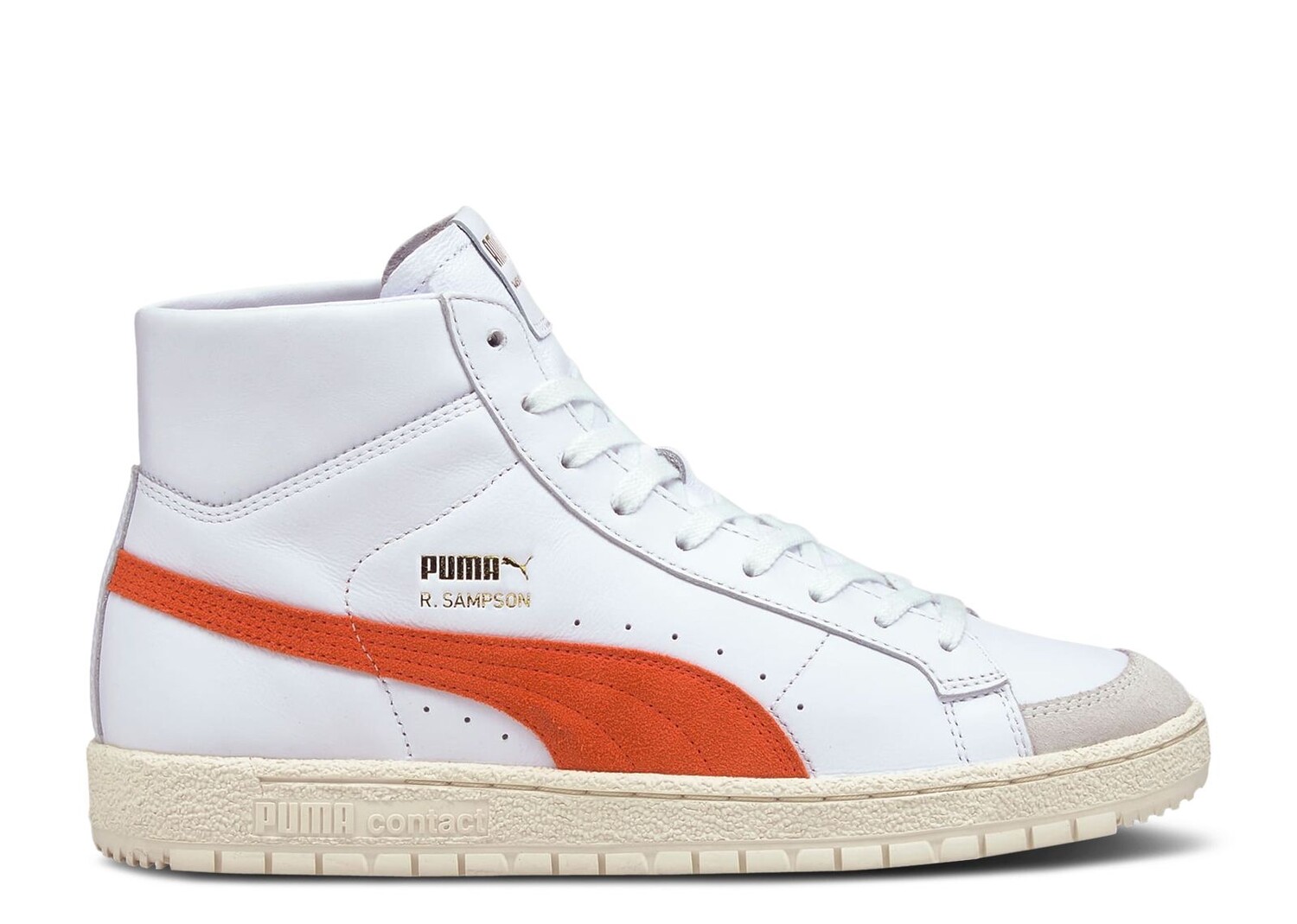 

Кроссовки Puma Ralph Sampson 70 Mid Og 'White Tigerlily', белый