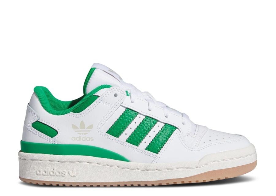 

Кроссовки adidas Forum Low CL J, цвет White Green