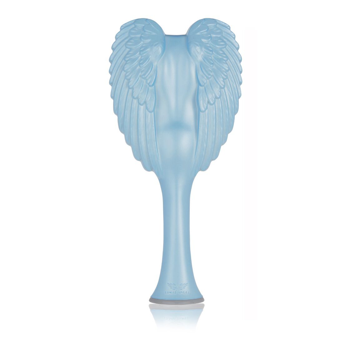 Расческа матовая сатиновая синяя Tangle Angel Angel 2.0, 1 шт.