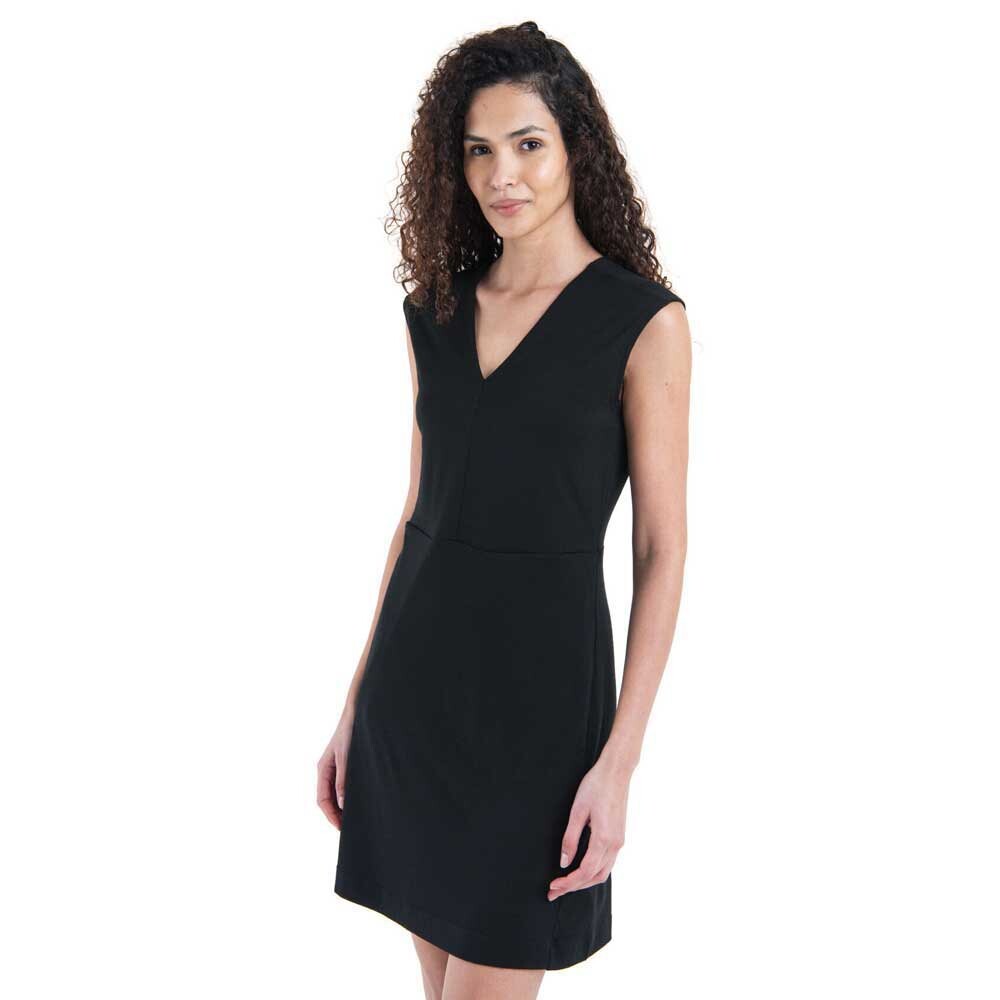 

Платье Icebreaker Merino 200 Granary V Neck, черный