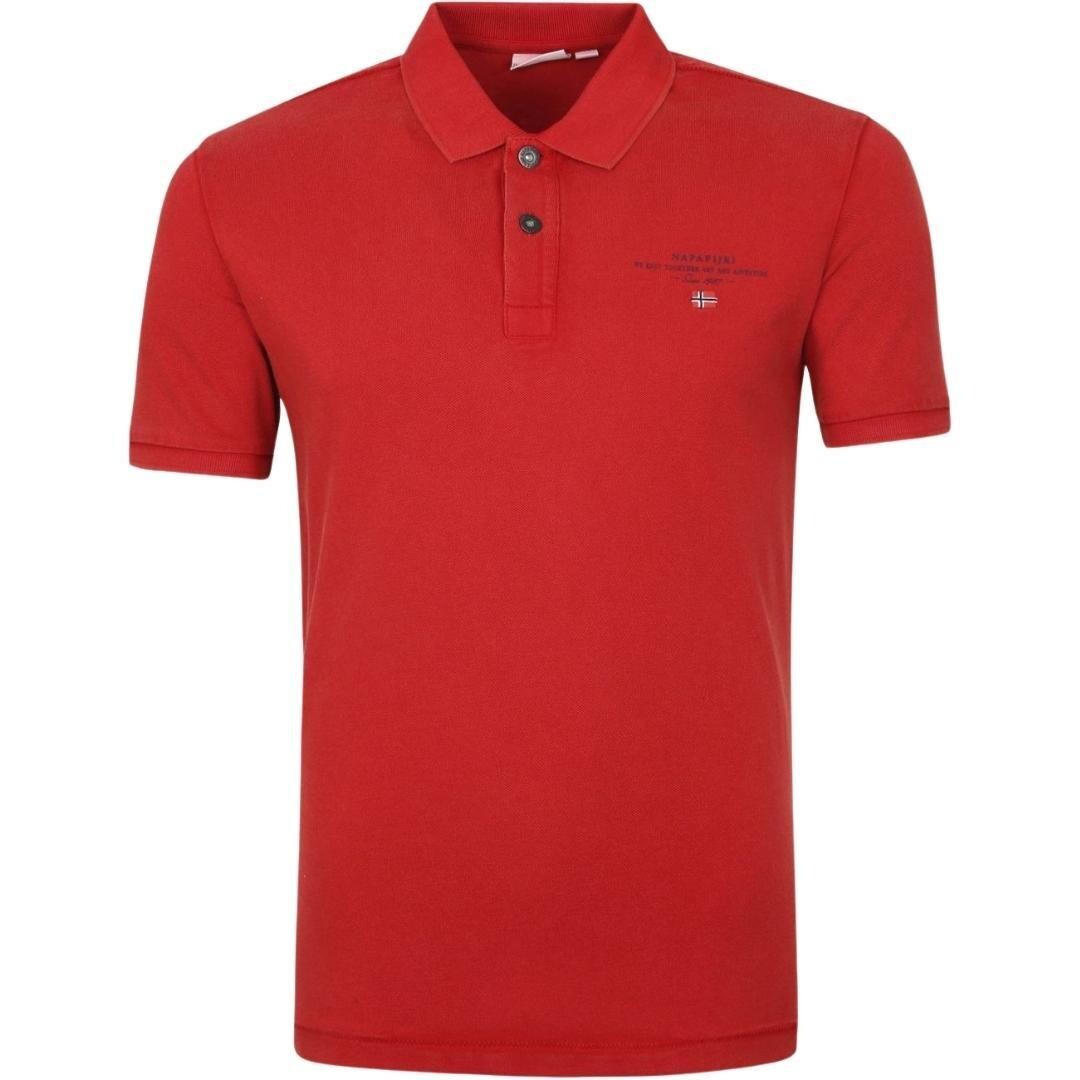 

Рубашка поло ELBAS 4 Logo Old Red Napapijri, красный