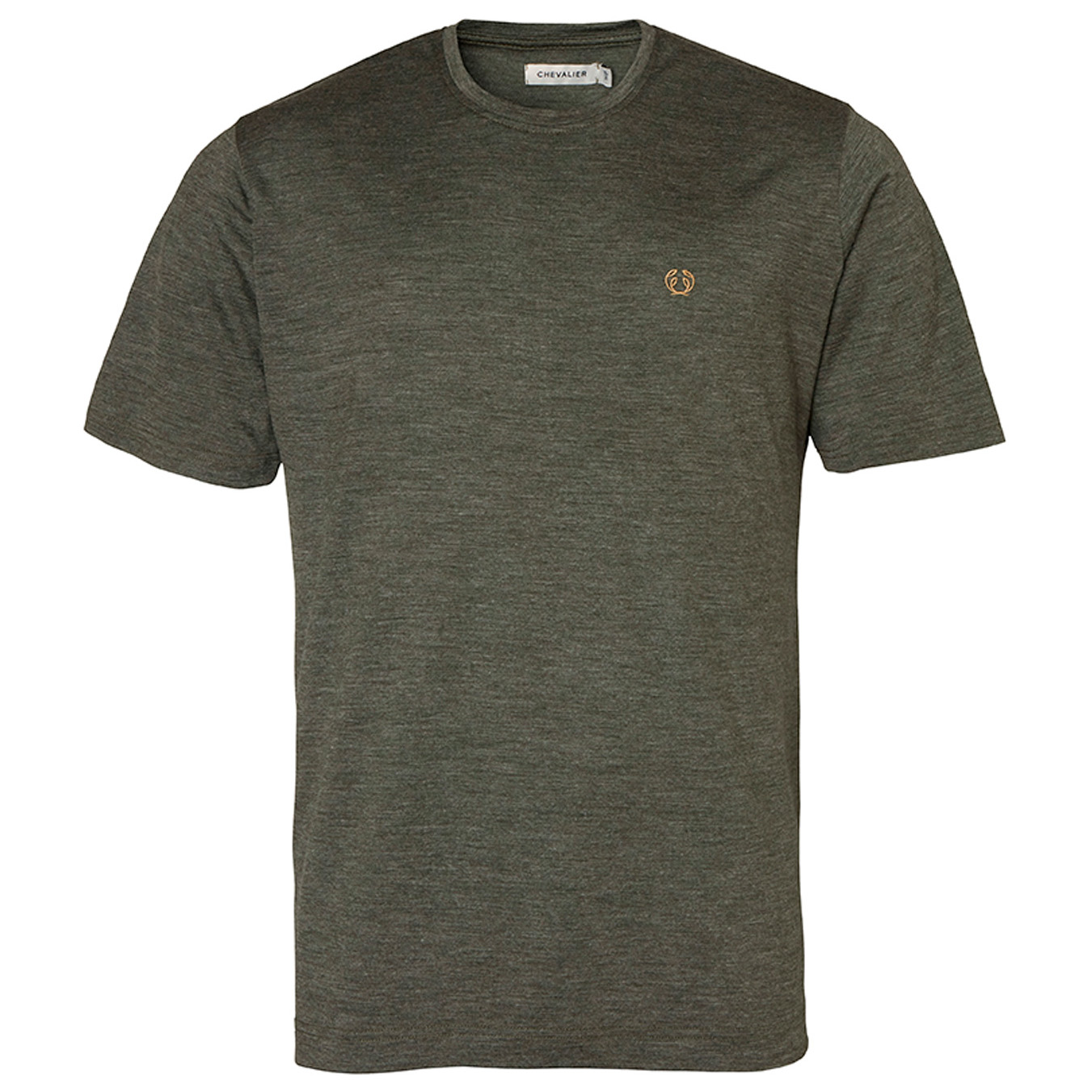 Рубашка из мериноса Chevalier Coley Wool T Shirt, цвет Dark Green