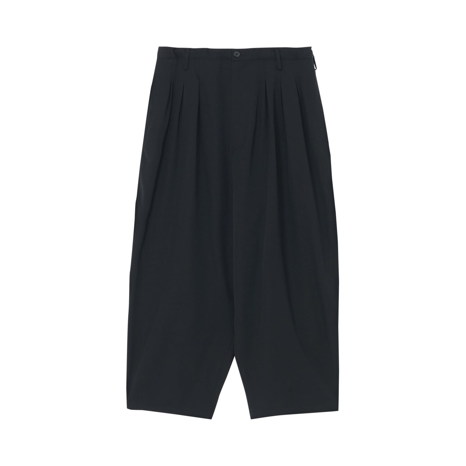 

Yohji Yamamoto Pour Homme 12 Брюки со складками, цвет Черный