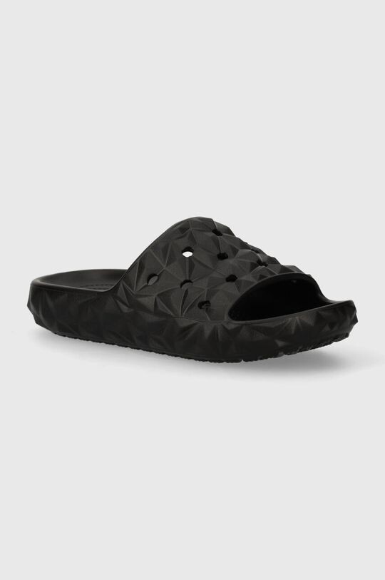 

Классические шлепанцы Geometric Slide V2 Crocs, черный