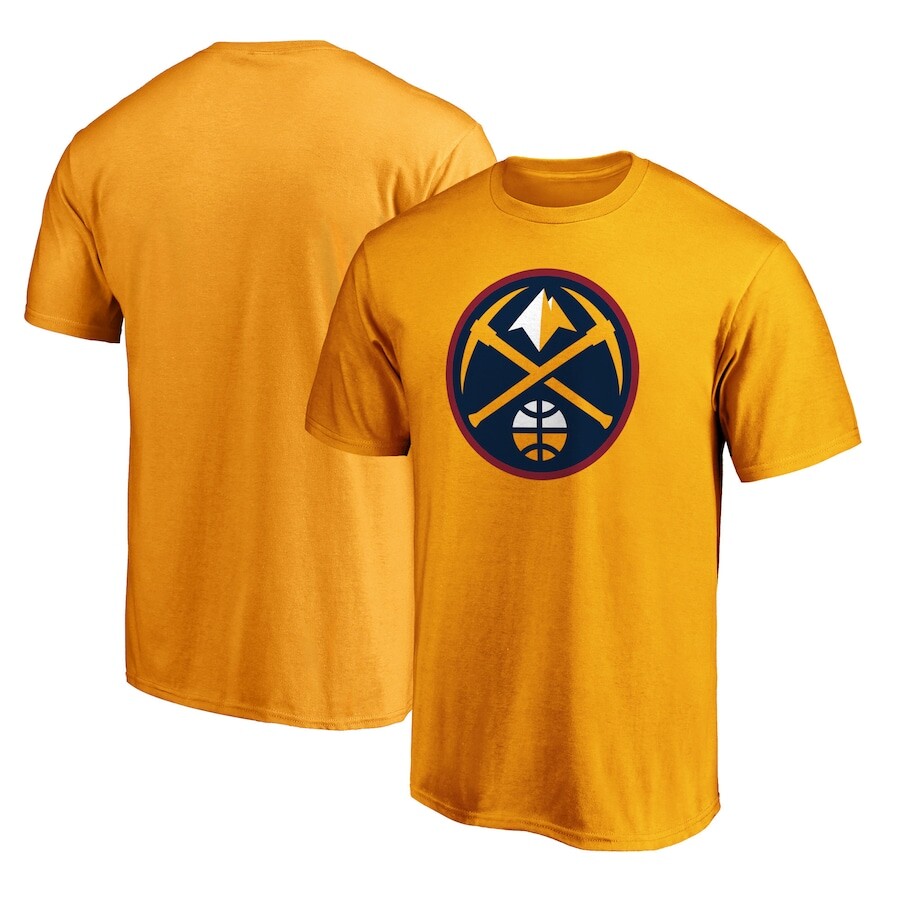 

Футболка с коротким рукавом Fanatics Branded Denver Nuggets, золотой