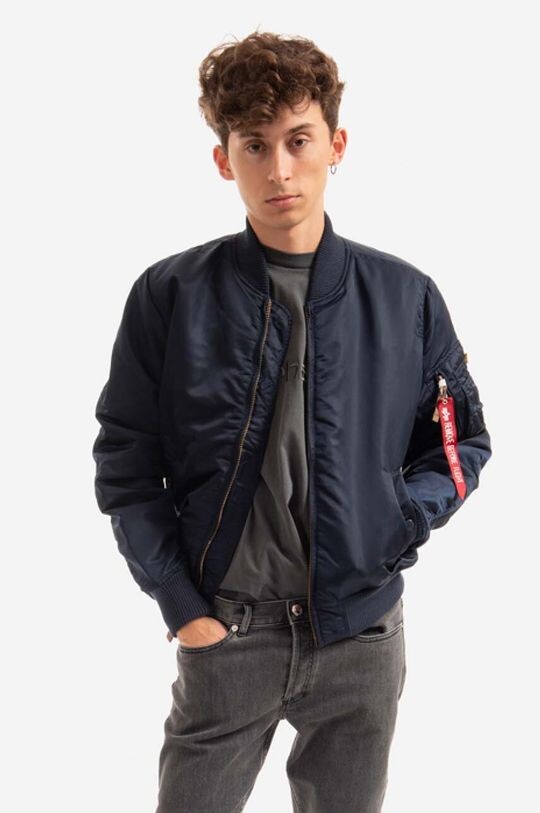 

Куртка-бомбер MA-1 VF 59 Alpha Industries, темно-синий