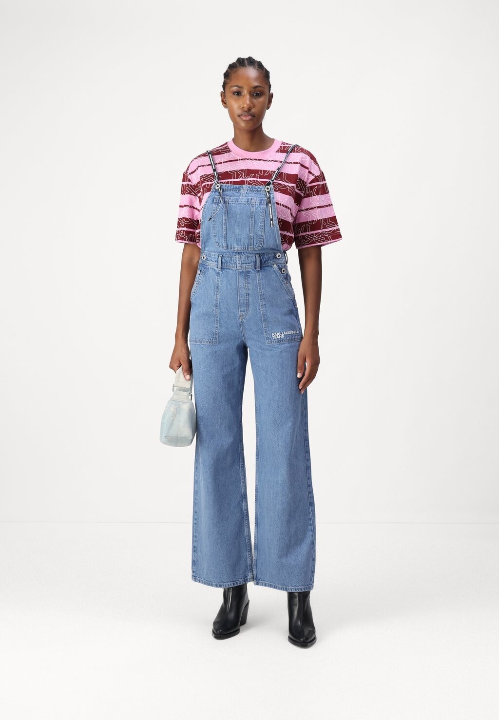 

Комбинезон DUNGAREE Karl Lagerfeld, синий