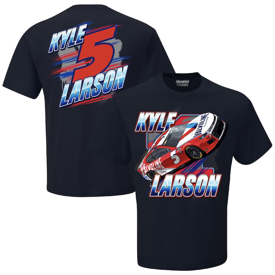 

Футболка с коротким рукавом Hendrick Motorsports Team Collection Kyle Larson, нави