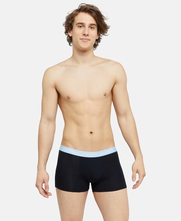 

Шорты-боксеры, комплект из 3 шт. Tommy Hilfiger, светло-синий