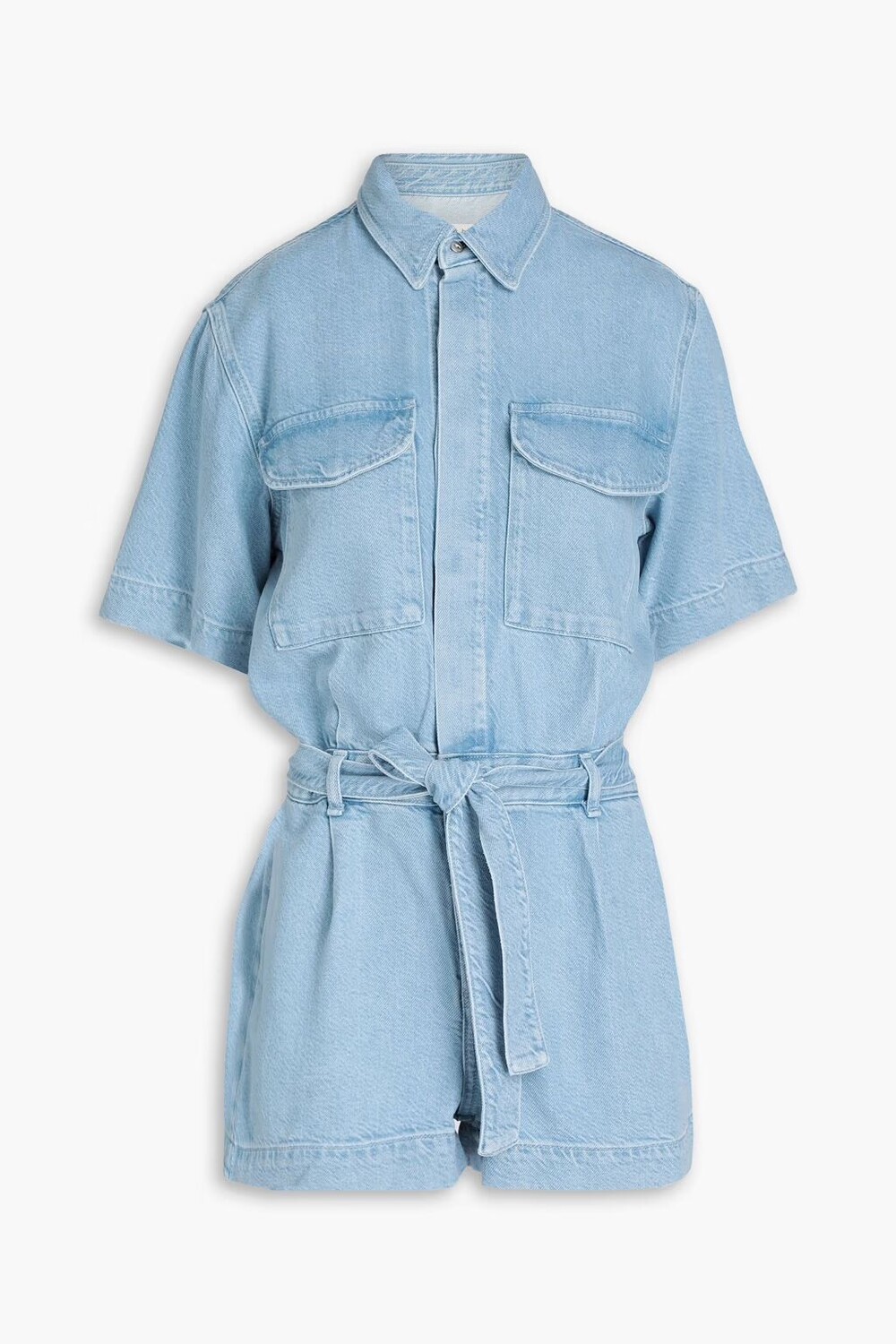 

Джинсовый комбинезон с поясом Rag & Bone, легкий деним