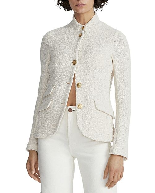 

Трикотажный блейзер Slade rag & bone, цвет Ivory/Cream