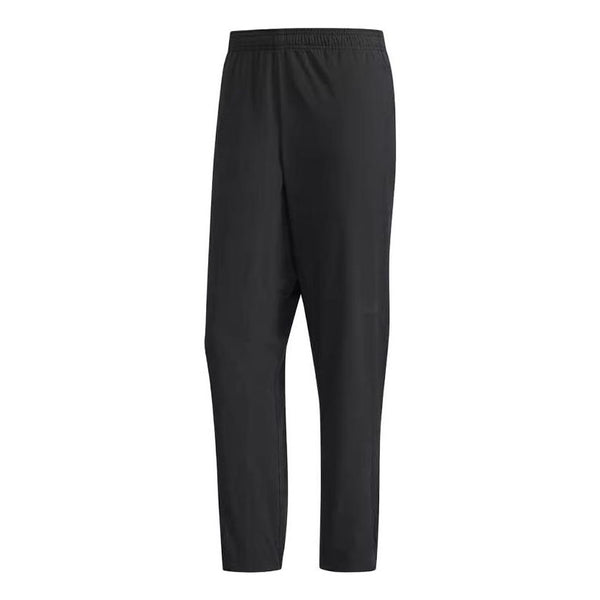 Спортивные штаны Men's adidas Solid Color Lacing Breathable Elastic Training Sports Pants/Trousers/Joggers Autumn Black, мультиколор