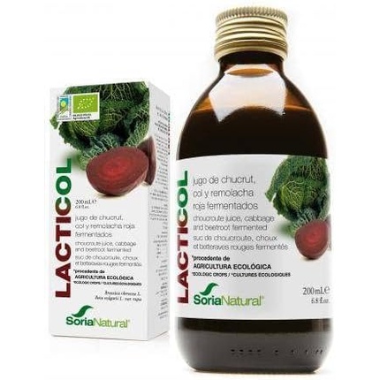 Lacticol Ecologico Сок квашеной капусты 200мл, Soria Natural сок из квашеной брокколи 0 2 л 1шт