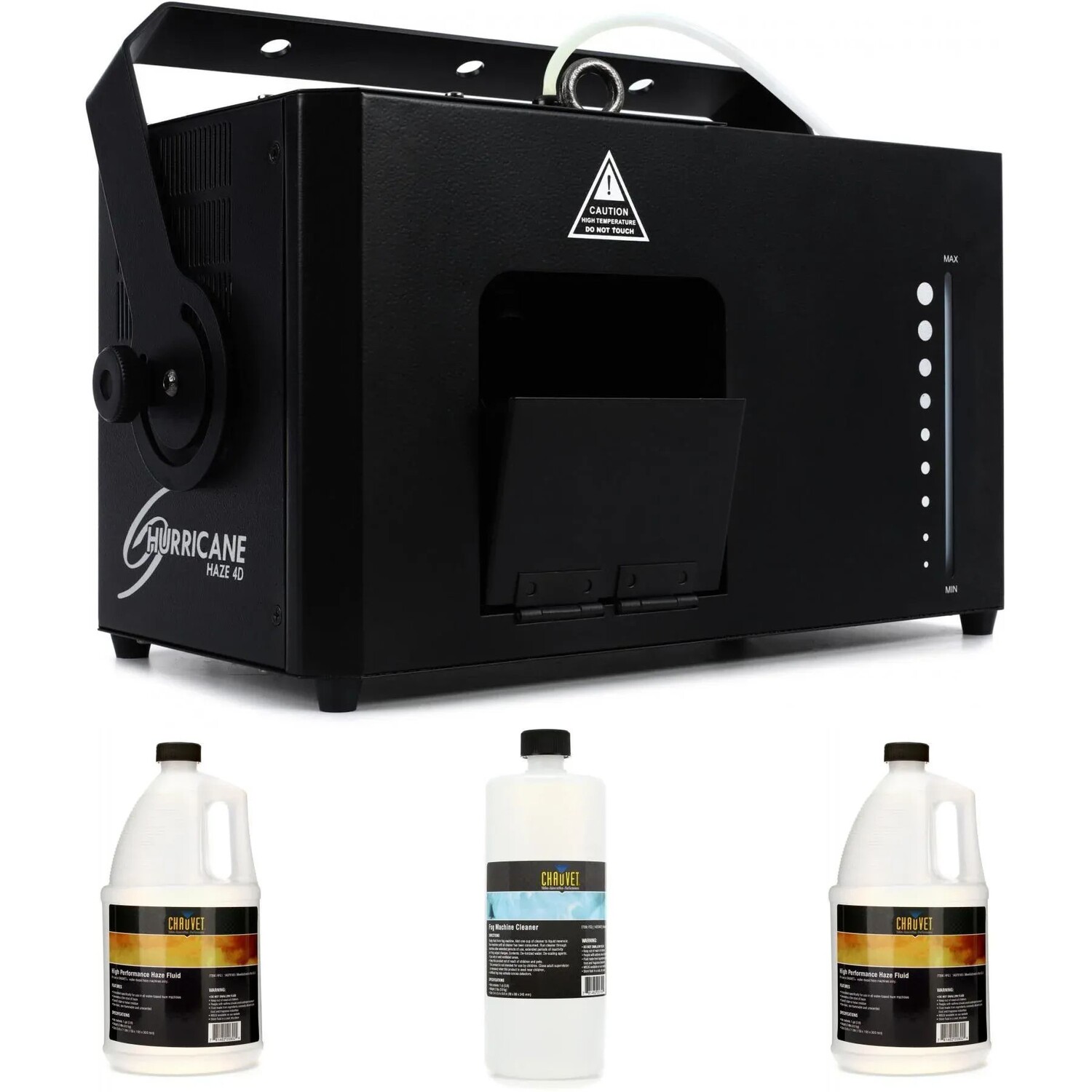 

Chauvet DJ Hurricane Haze 4D DMX Haze Machine (комплект предметов первой необходимости 4300 куб. футов в минуту)