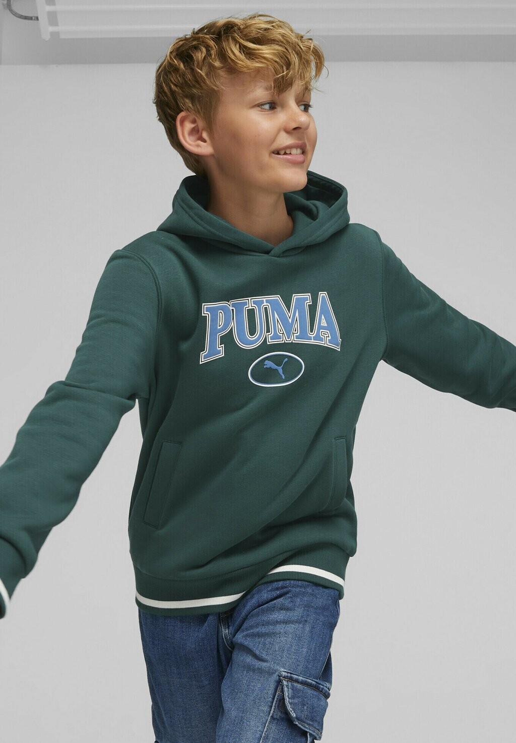 

Толстовка SQUAD Puma, цвет malachite