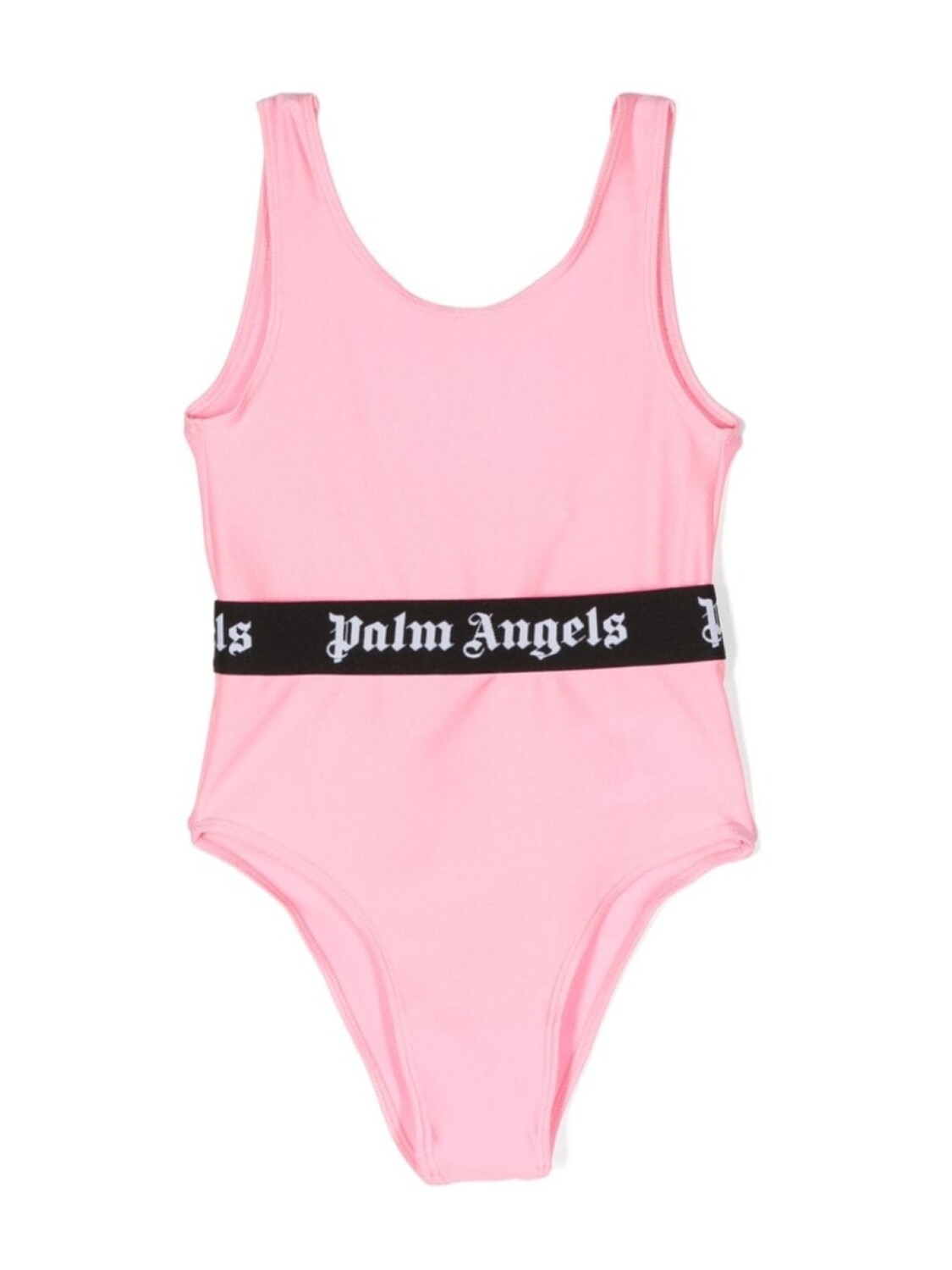 

Palm Angels Kids купальник с логотипом, розовый