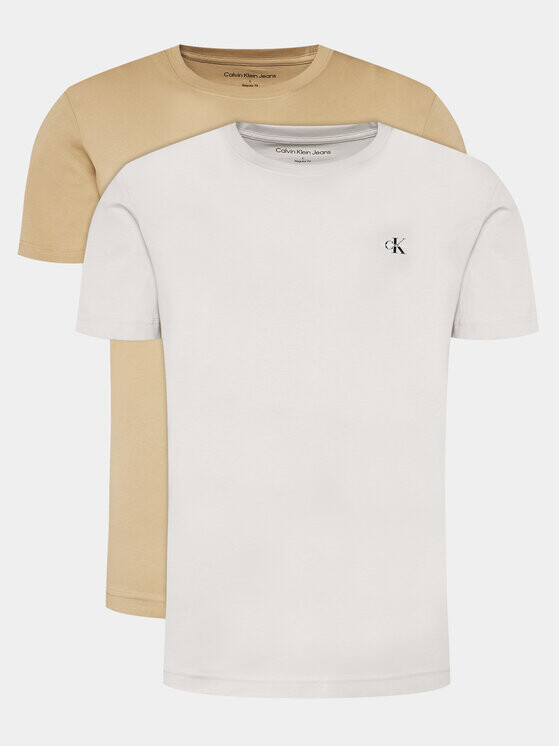 

Комплект из 2 футболок стандартного кроя Calvin Klein, мультиколор