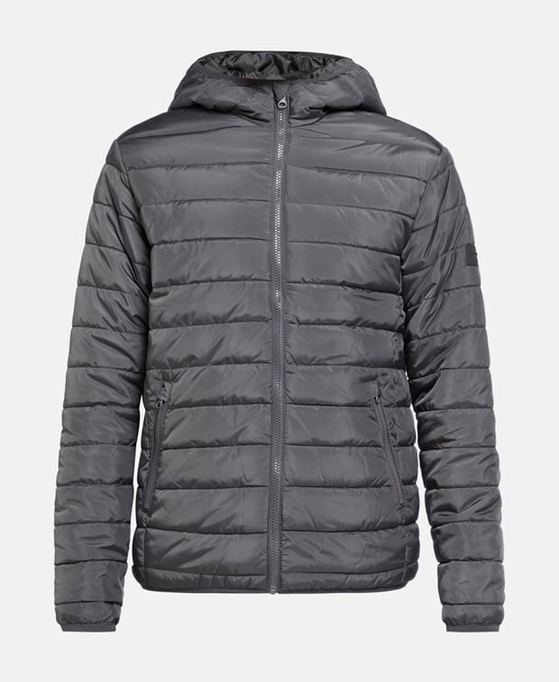 

Стеганая куртка Jack & Jones, антрацит