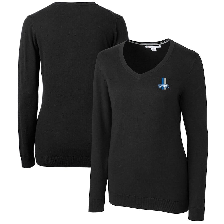 

Свитер Cutter & Buck Detroit Lions, черный