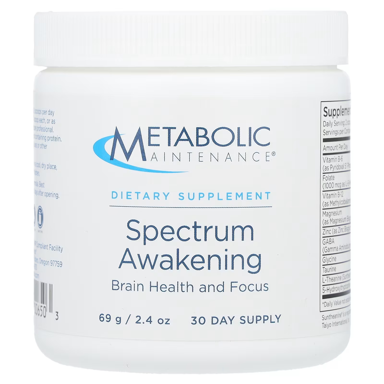 Пищевая добавка Metabolic Maintenance Spectrum Awakening