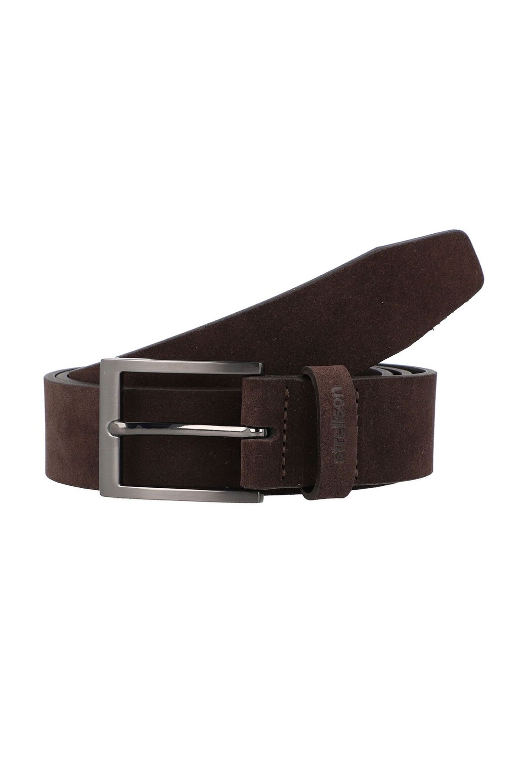 Ремень кожаный strellson, цвет Dark Brown